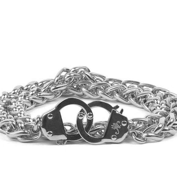 NOGU Silver Chain Cuff Necklace - Picture 4 of 8